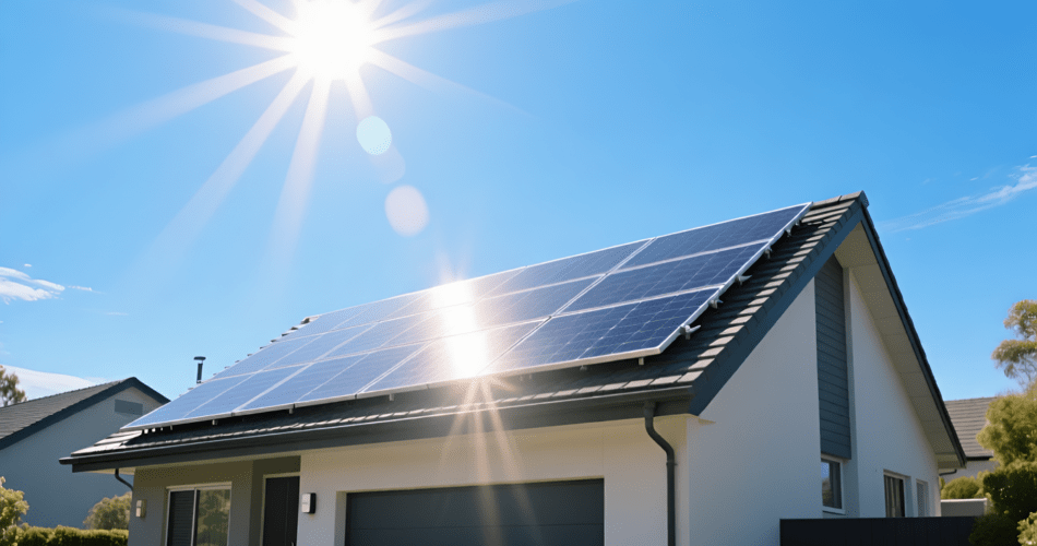 minimal modern house, soft pastel lighting, clean composition